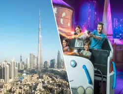Combo (Save 28%): IMG Worlds of Adventure + Burj Khalifa At the Top